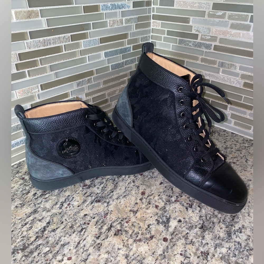 Christian Louboutin Men’s Sneakers Size 38 Black